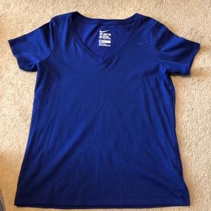 Nike V neck Dri-Fit Top